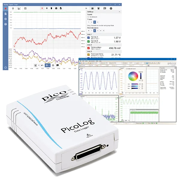 PicoLog 1012 / 1216 — Multichannel Data Acquisition view 2
