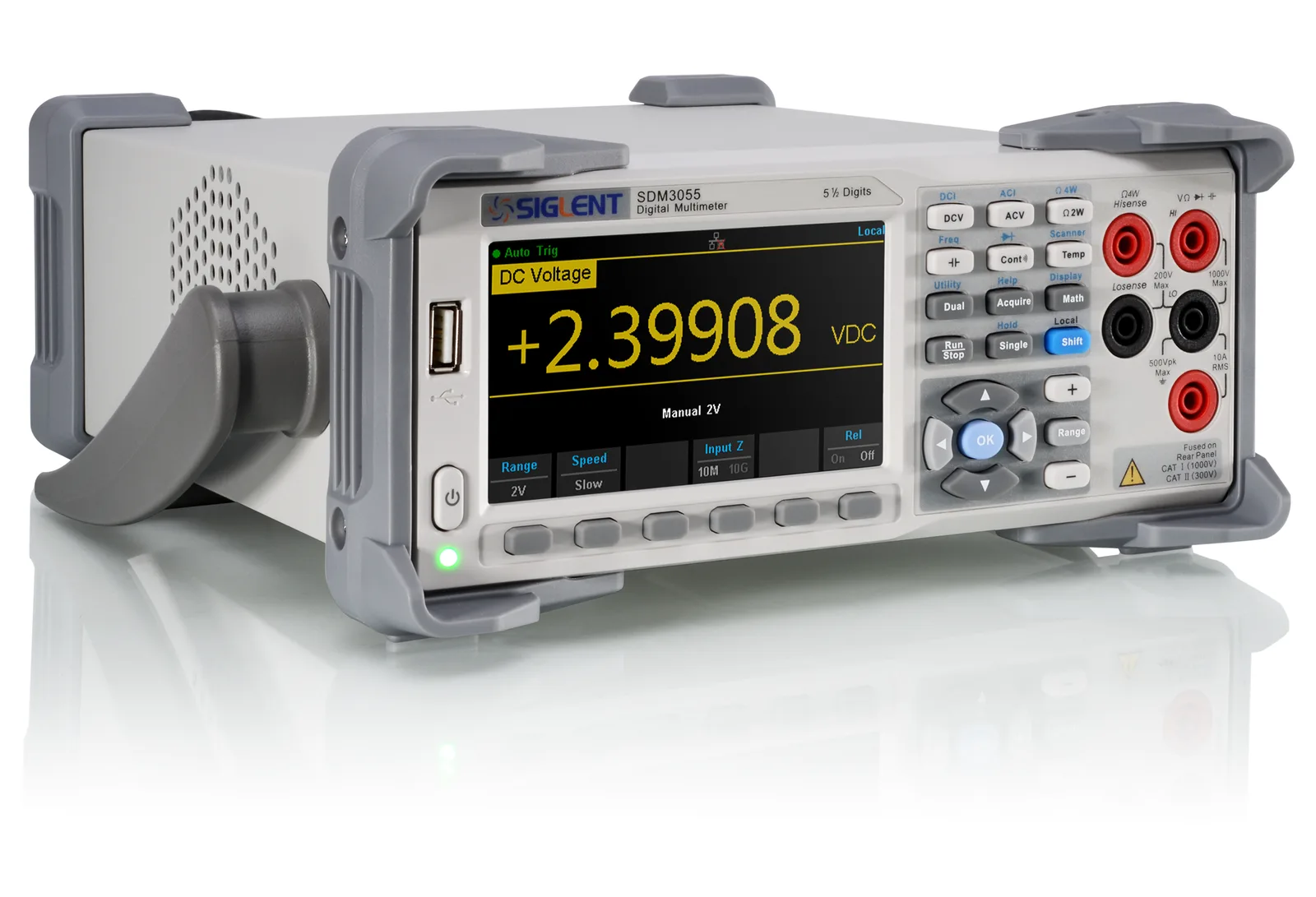 SDM3055 dual-display measurement interface