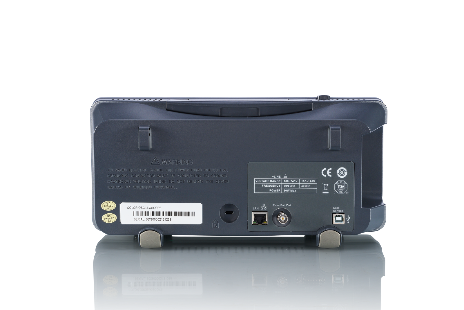 SDS1000DL+ — USB, LAN and Pass/Fail Interfaces