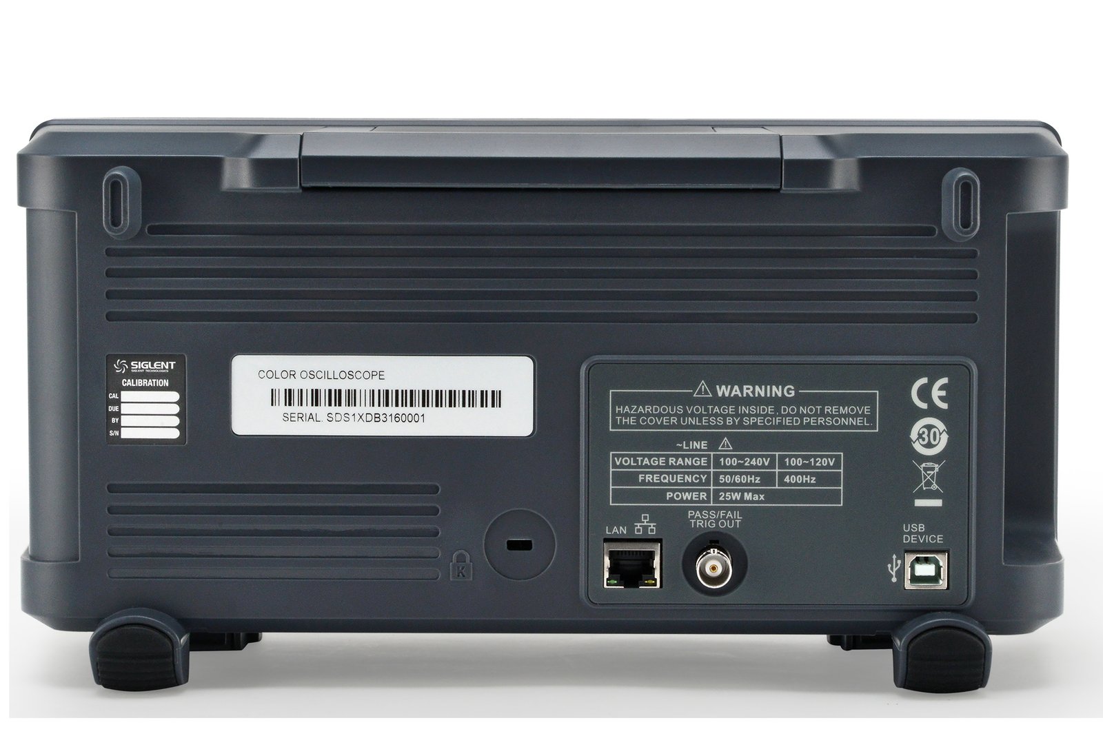 SDS1000X-E — Serial Decode, FFT and Analysis View
