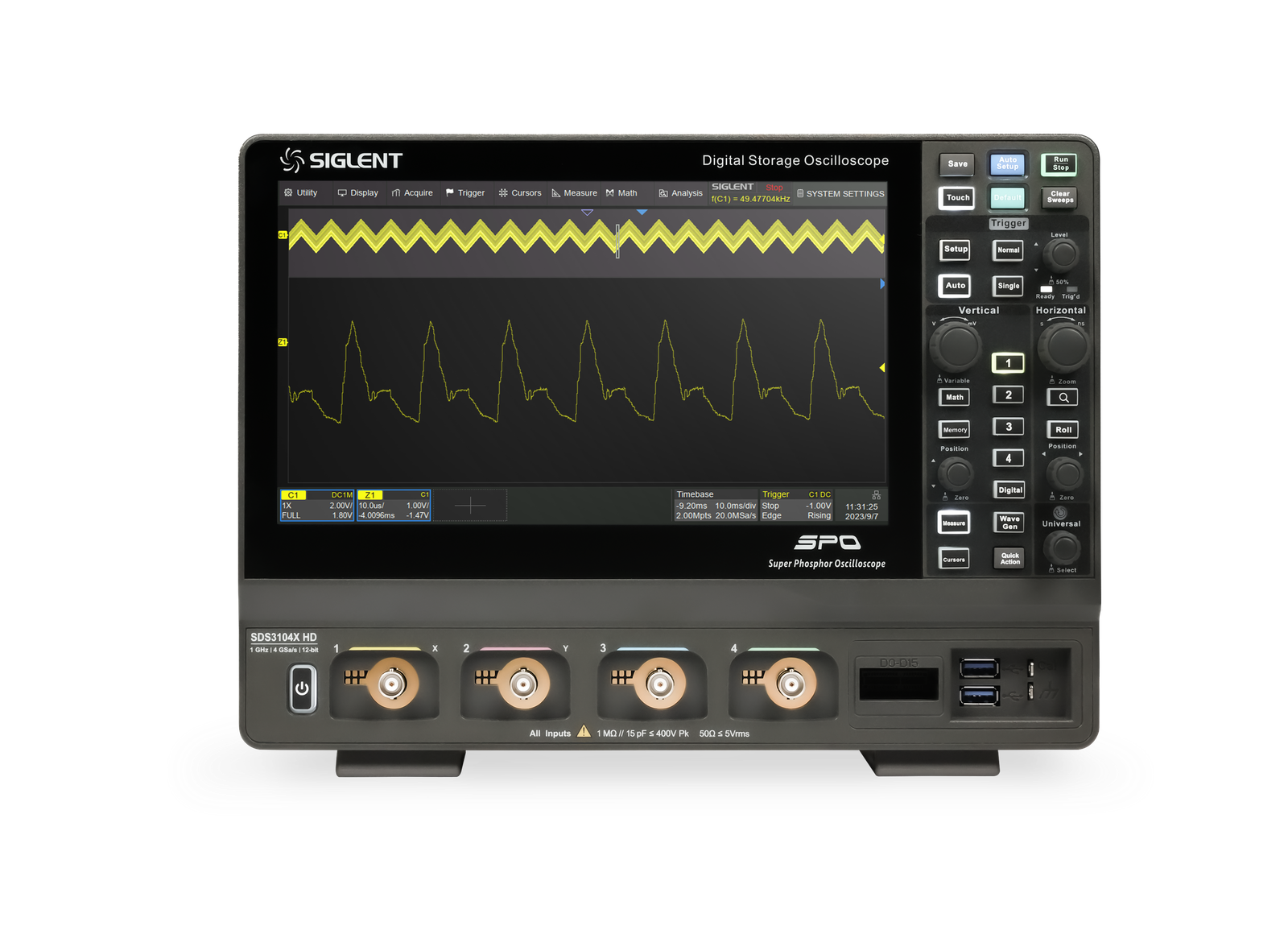 SDS3000X HD — serial decode and analysis functions