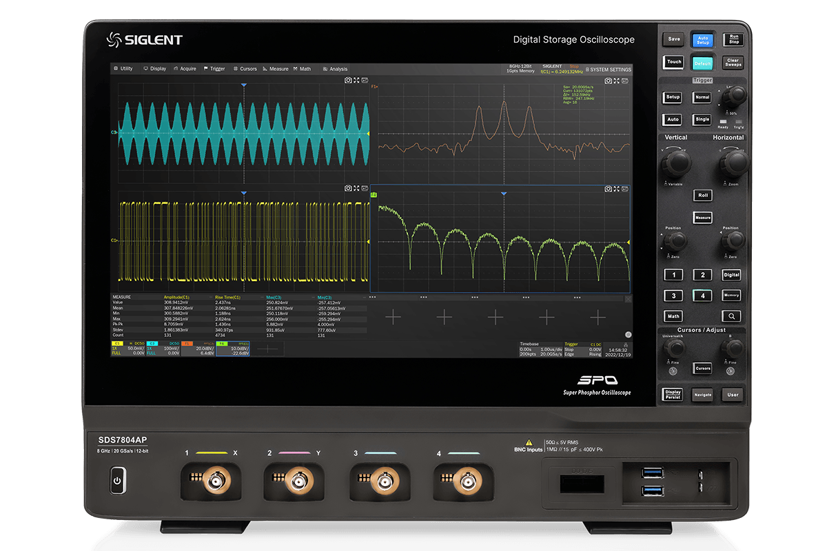 SIGLENT SDS7000A Series — 8 GHz Flagship
