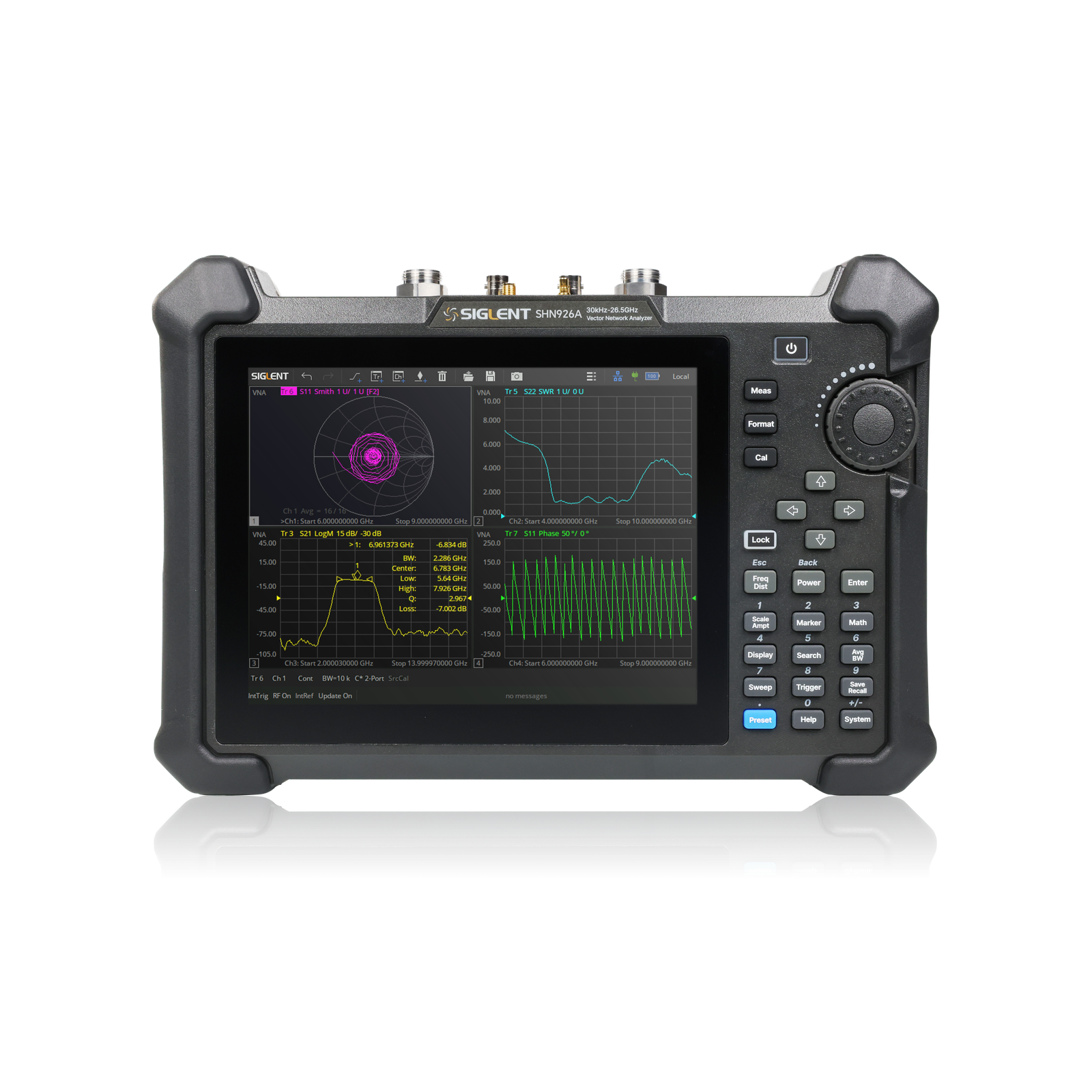 SHN900A Series — Portable Vector Network Analyzer