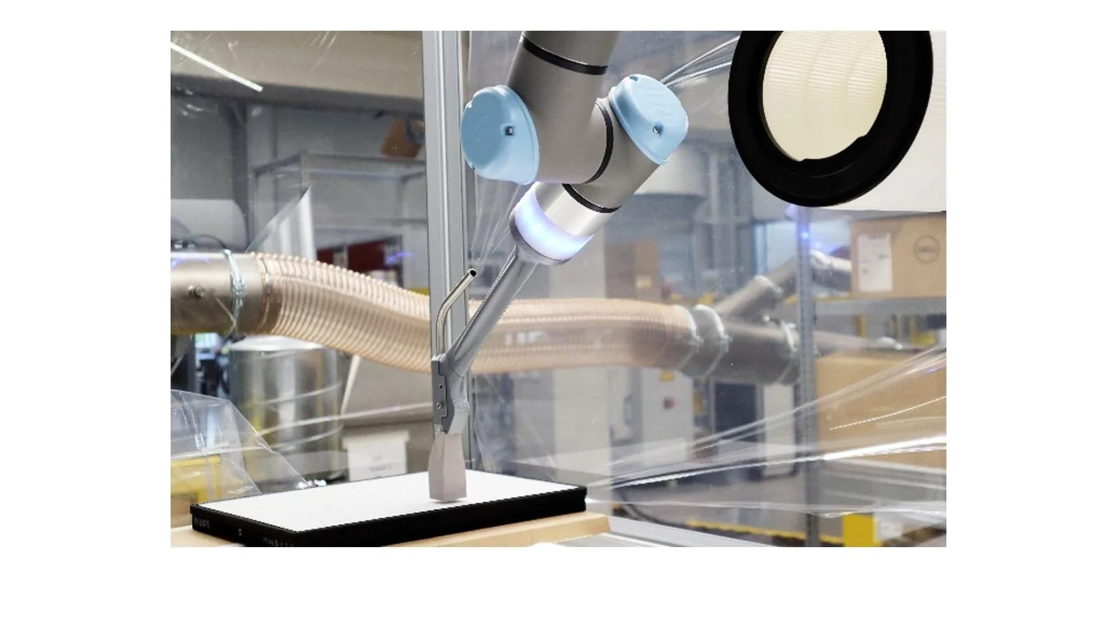 AFS 151 Robotic HEPA/ULPA Filter Scanning System workflow diagram