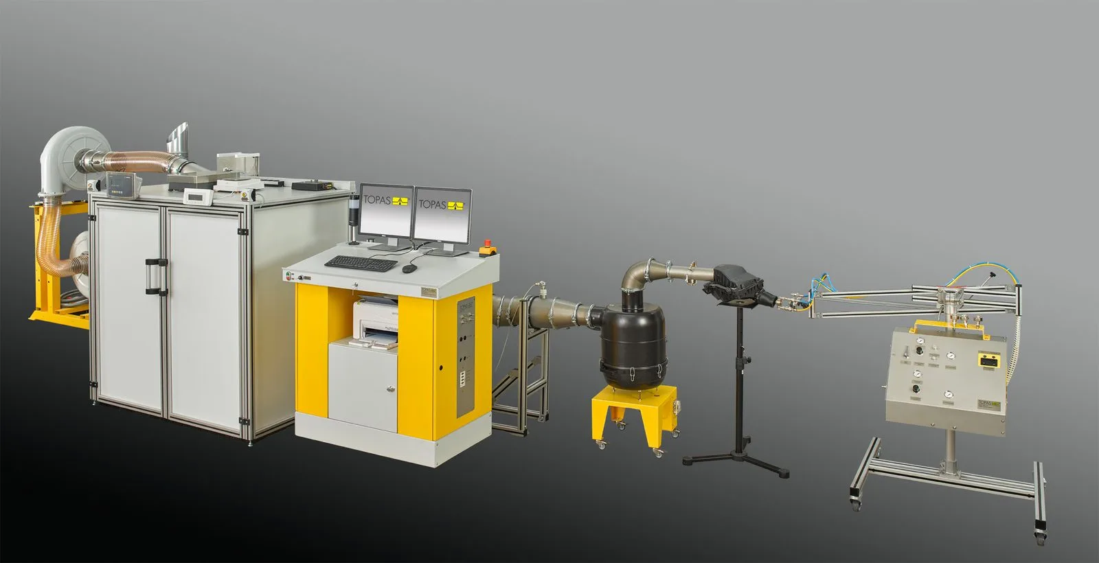 ABP 115 Engine Intake & Industrial Filter Test System application overview
